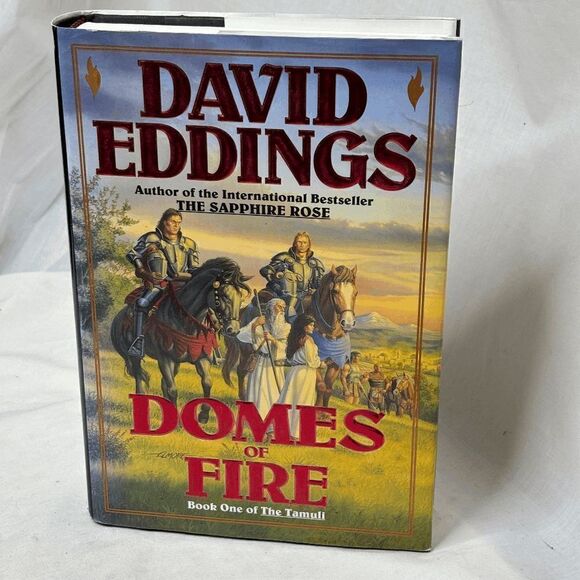 Domes of Fire by David Eddings 1st Edition 1st Printing True First Edition - Picture 1 of 10